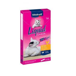 Vitakraft cat liquid snack 6szt kurczak/tauryna/kot